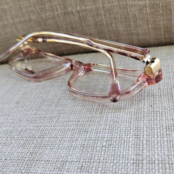 Marchon Men Glasses/Eyeglasses Frame READER Smoke Brown Frame France - Picture 8 of 12